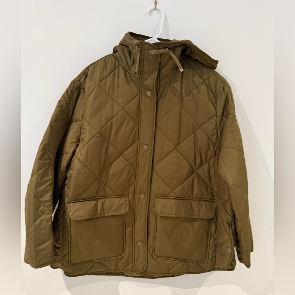 H&M Brown Quilted Jacket